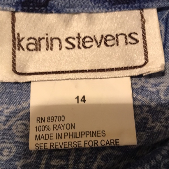 Karin Stevens Dress, Size 14 - Picture 10 of 10